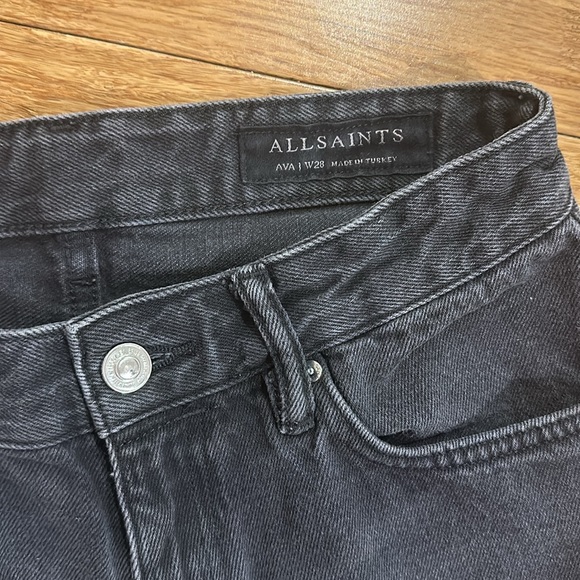 All Saints Ava Straight Leg Jeans - Picture 8 of 9